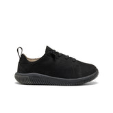 Little Kids' KNX Leather Sneaker Triple Black / Keen