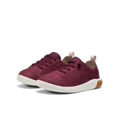 Little Kids' KNX Leather Sneaker Fig/Star White / Keen