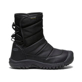 Big Kids' Puffrider Waterproof Winter Boot Black/Steel Grey / Keen