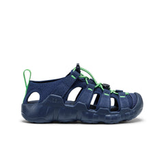 Big Kids' Hyperport H2 Sandal Naval Academy/Vibrant Green / Keen