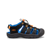 Big Kids' Newport Boundless Sandal Black/Precious Blue / Keen