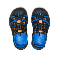 Big Kids' Newport Boundless Sandal Black/Precious Blue / Keen