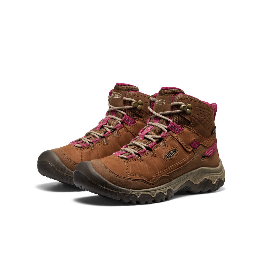 Women's Targhee IV Waterproof Hiking Boot Bison/Beaujolais / Keen
