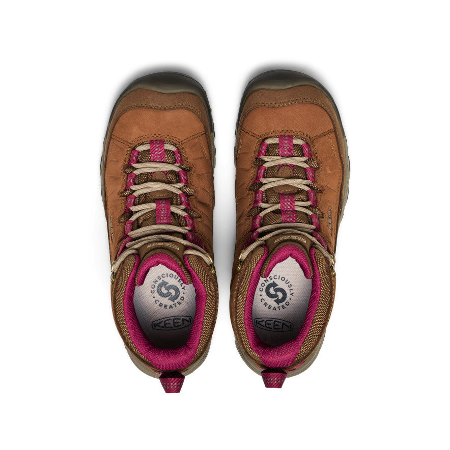 Women's Targhee IV Waterproof Hiking Boot Bison/Beaujolais / Keen