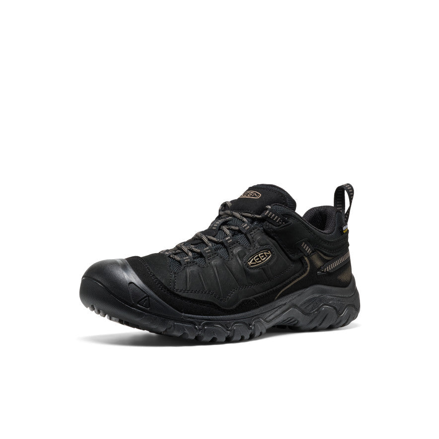 Men's Targhee IV Waterproof Hiking Shoe Triple Black / Keen
