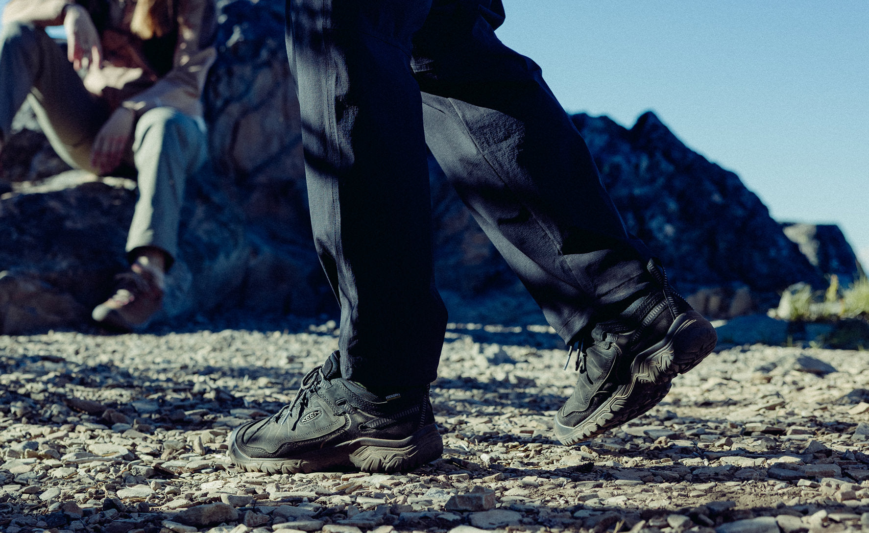 Men's Targhee IV Waterproof Hiking Shoe Triple Black / Keen