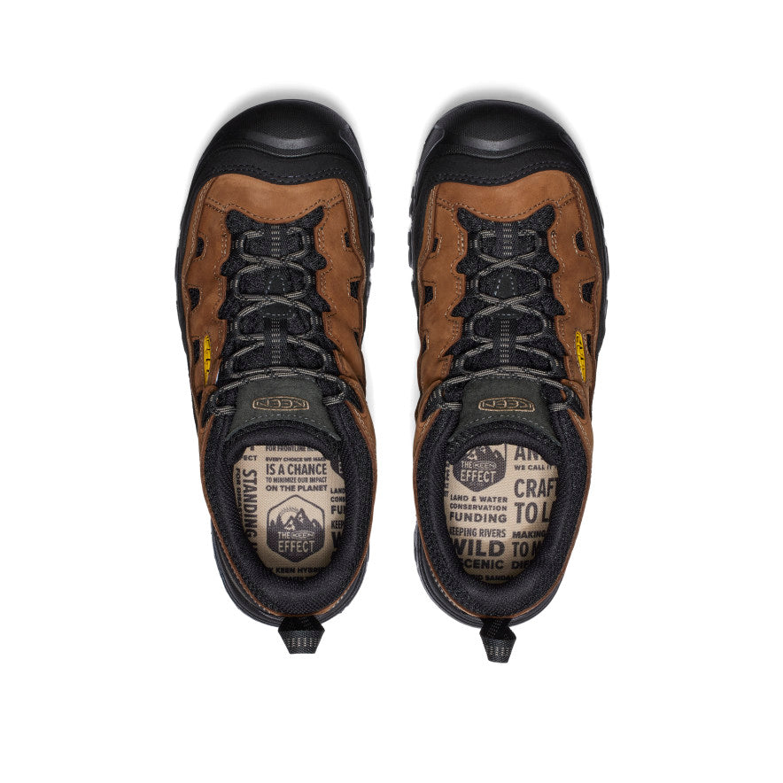Men's Targhee IV Vented Hiking Shoe Bison/Golden Yellow / Keen