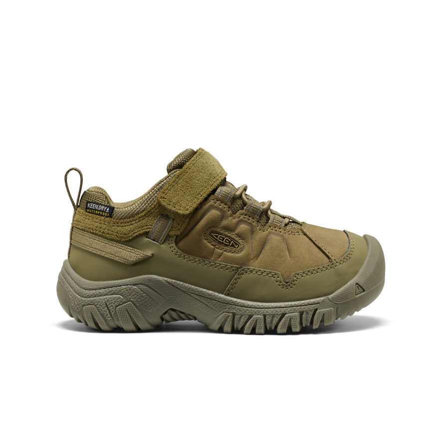 Little Kids' Targhee IV Waterproof Hiking Shoe Martini Olive / Keen