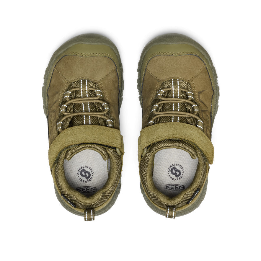 Little Kids' Targhee IV Waterproof Hiking Shoe Martini Olive / Keen