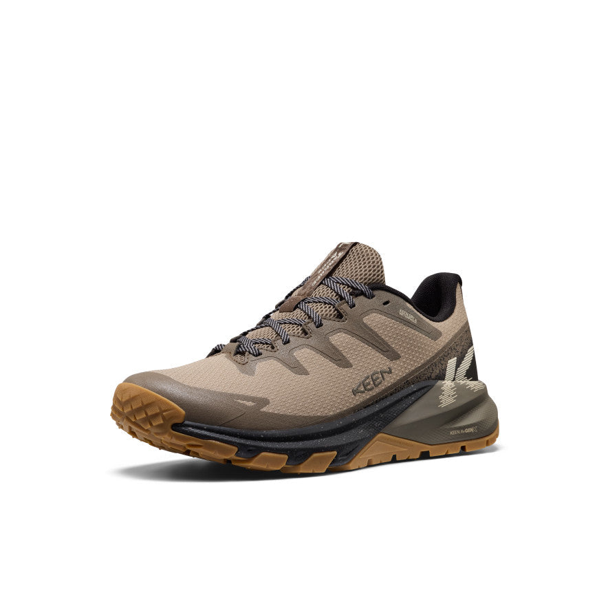 Men's Targhee Apex Waterproof Hiking Shoe Brindle/Canteen / Keen