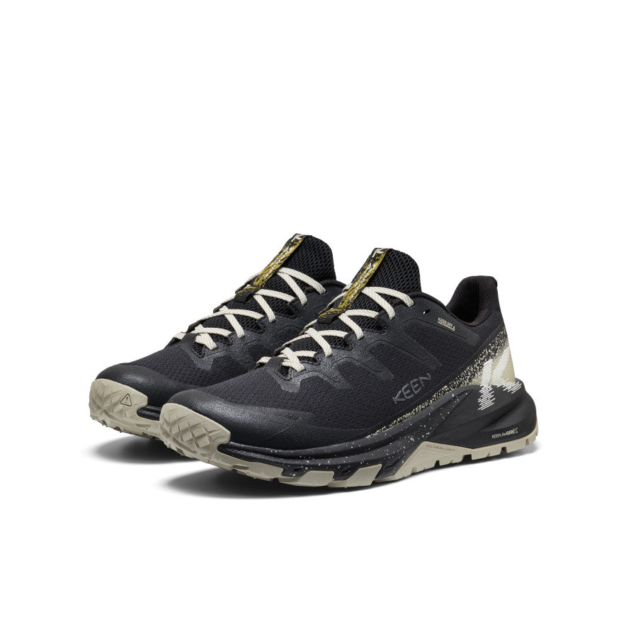 Men's Targhee Apex Wide Waterproof Hiking Shoe Black/Abbey Stone / Keen