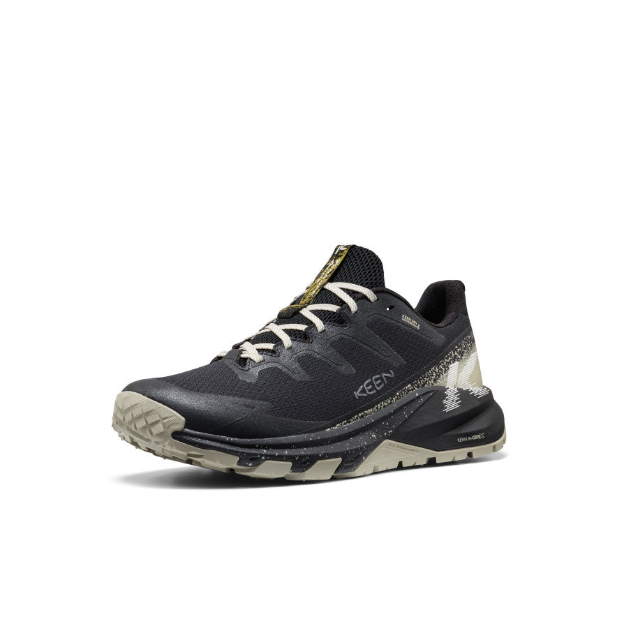 Men's Targhee Apex Wide Waterproof Hiking Shoe Black/Abbey Stone / Keen