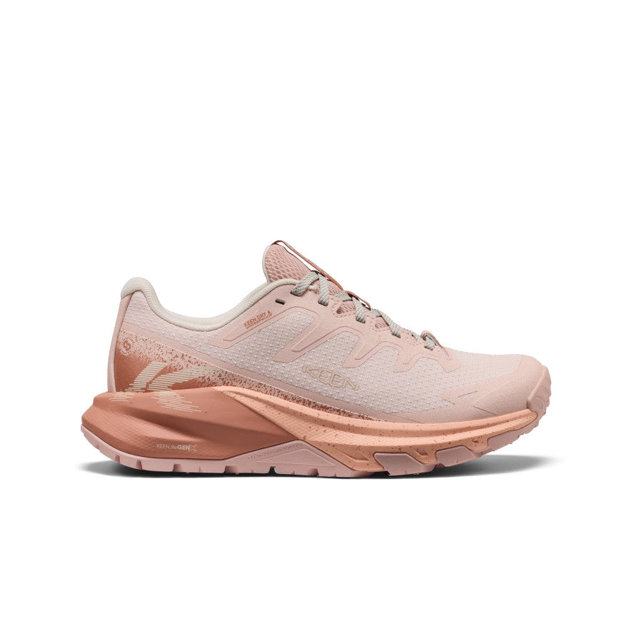 Women's Targhee Apex Waterproof Hiking Shoe Cameo Rose/Peach Fuzz / Keen