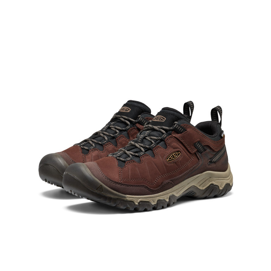 Men's Targhee IV Waterproof Hiking Shoe Java/Bison / Keen