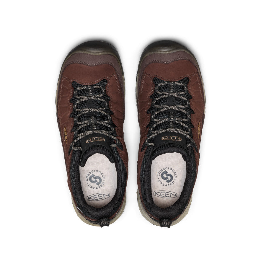 Men's Targhee IV Waterproof Hiking Shoe Java/Bison / Keen