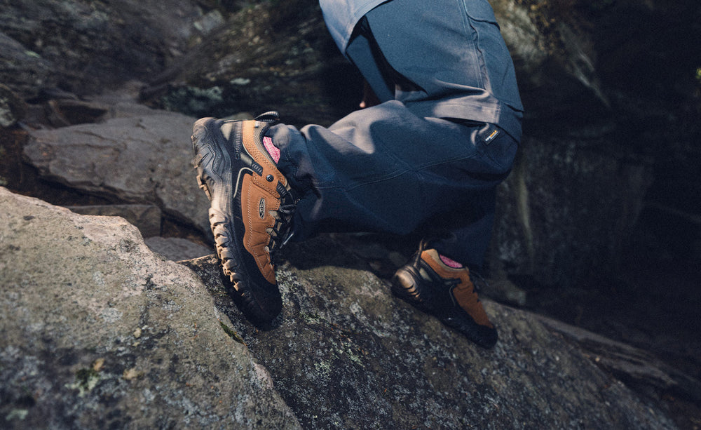 Men's Targhee IV Waterproof Hiking Shoe Java/Bison / Keen