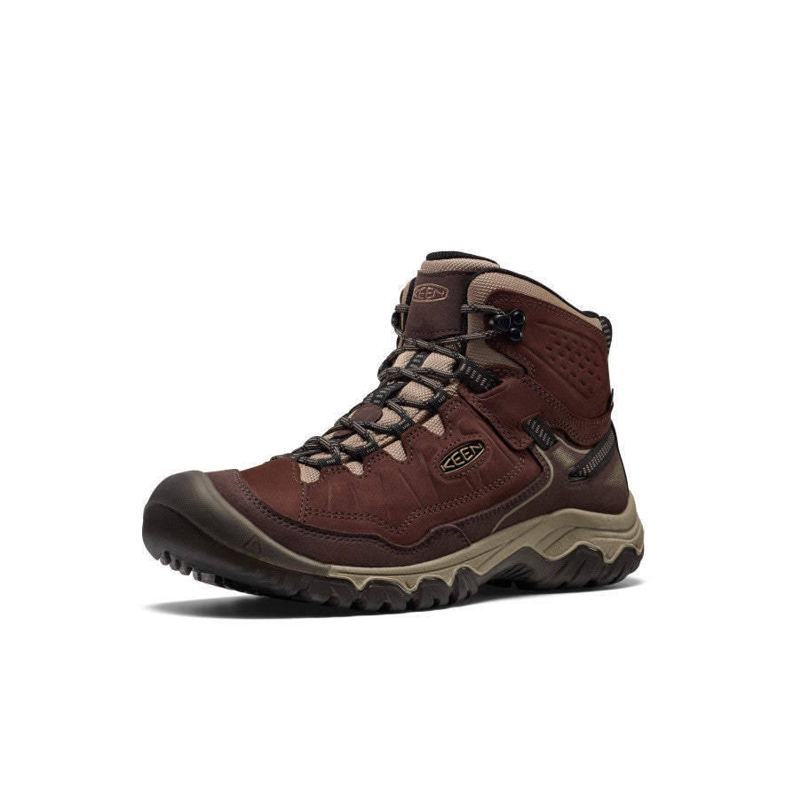 Men's Targhee IV Waterproof Hiking Boot Java/Brindle / Keen