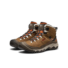 Men's Targhee IV Waterproof Hiking Boot Coyote/Gold Flame / Keen