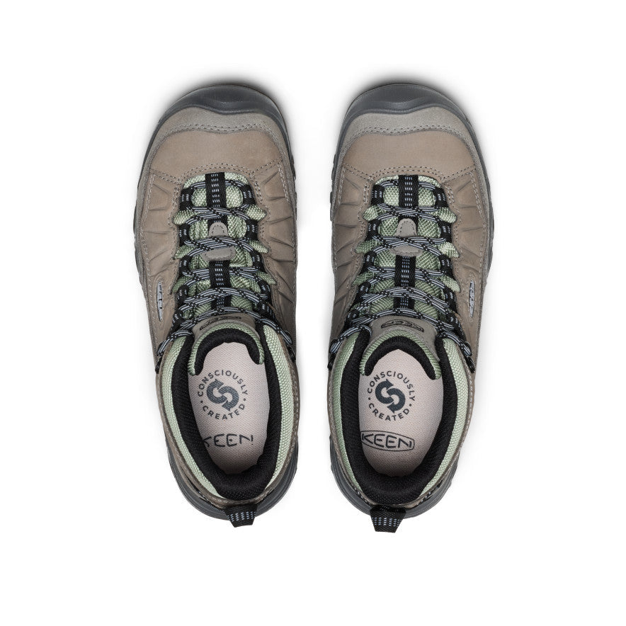 Women's Targhee IV Waterproof Hiking Boot Steel Grey/Lily Pad / Keen