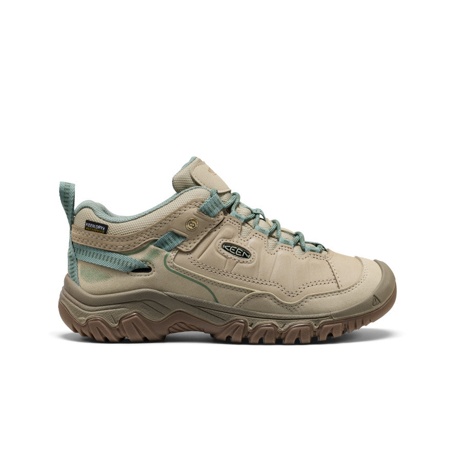 Women's Targhee IV Waterproof Hiking Shoe Abbey Stone/Lily Pad / Keen