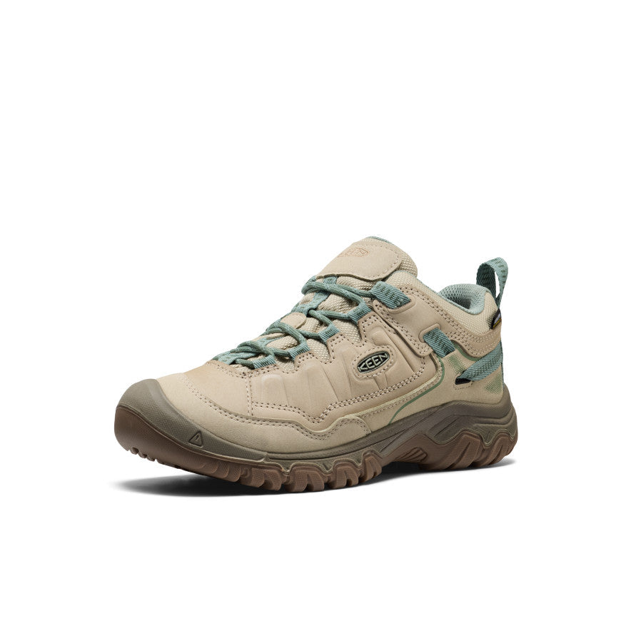 Women's Targhee IV Waterproof Hiking Shoe Abbey Stone/Lily Pad / Keen
