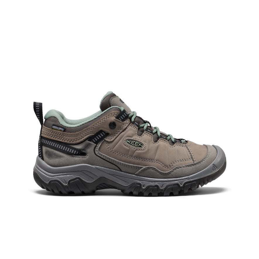 Women's Targhee IV Waterproof Hiking Shoe Steel Grey/Lily Pad / Keen