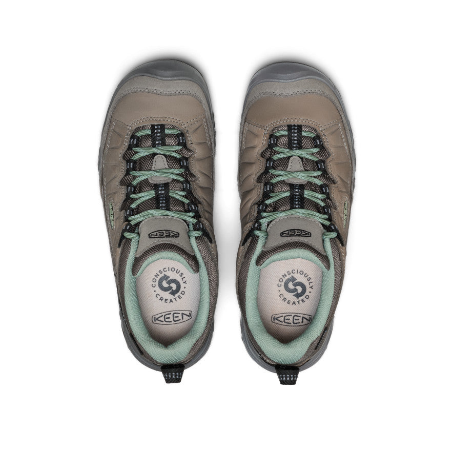 Women's Targhee IV Waterproof Hiking Shoe Steel Grey/Lily Pad / Keen