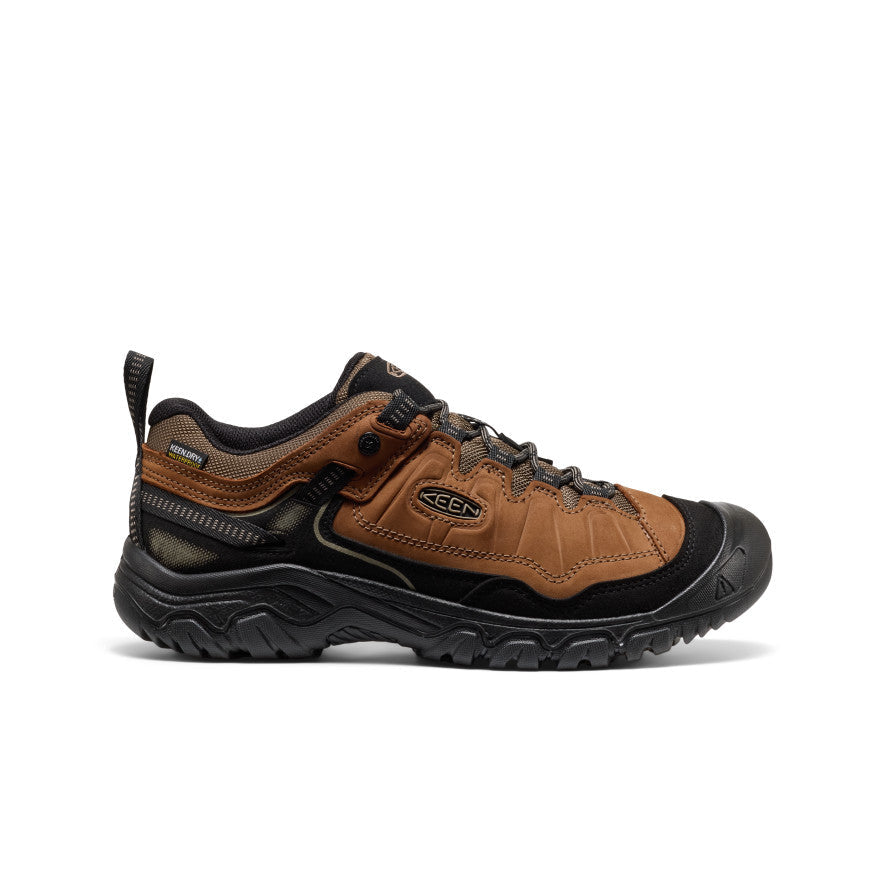 Men's Targhee IV Waterproof Hiking Shoe Bison/Black / Keen