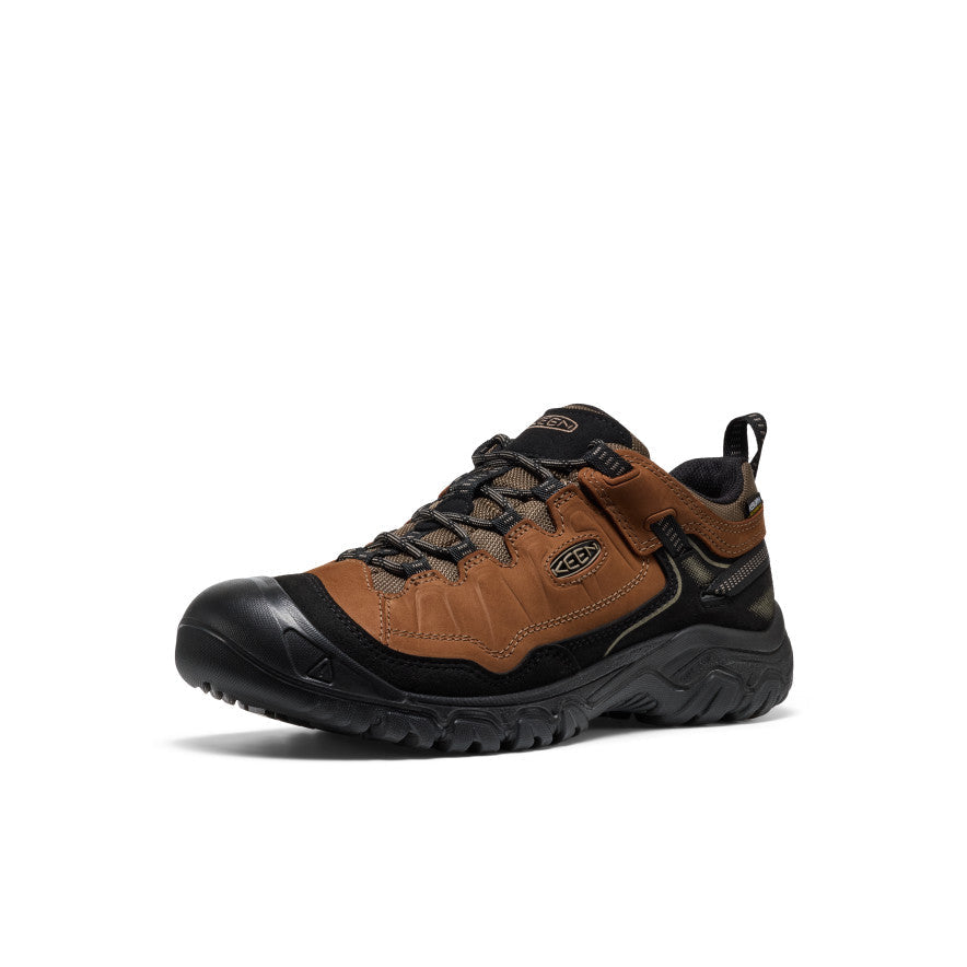 Men's Targhee IV Waterproof Hiking Shoe Bison/Black / Keen