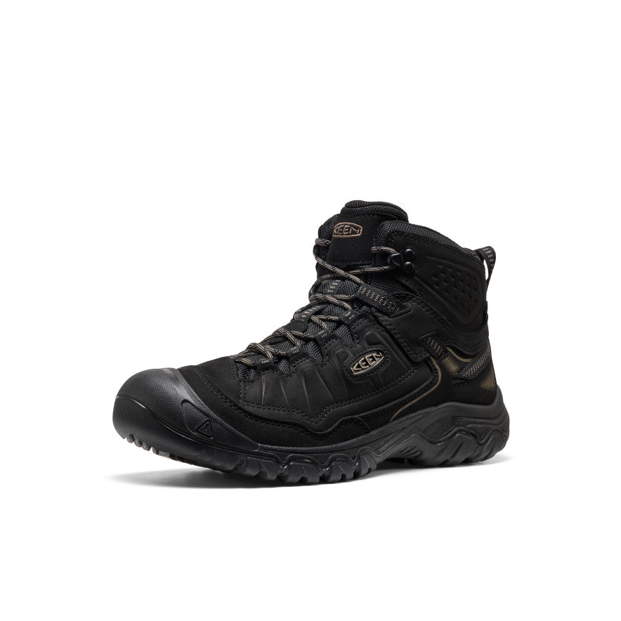 Men's Targhee IV Waterproof Hiking Boot Triple Black / Keen