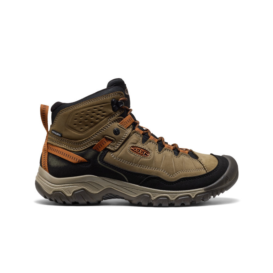 Men's Targhee IV Waterproof Hiking Boot Sea Turtle/Roasted Pecan / Keen