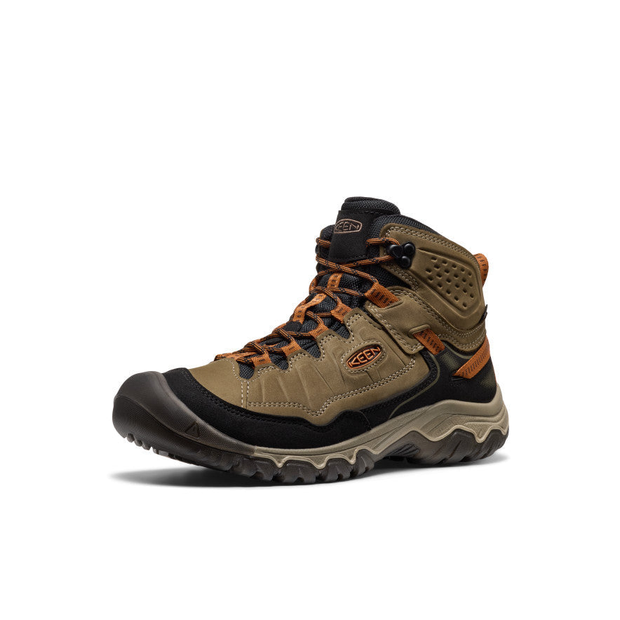 Men's Targhee IV Waterproof Hiking Boot Sea Turtle/Roasted Pecan / Keen