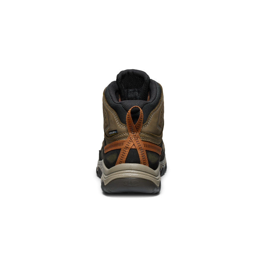 Men's Targhee IV Waterproof Hiking Boot Sea Turtle/Roasted Pecan / Keen