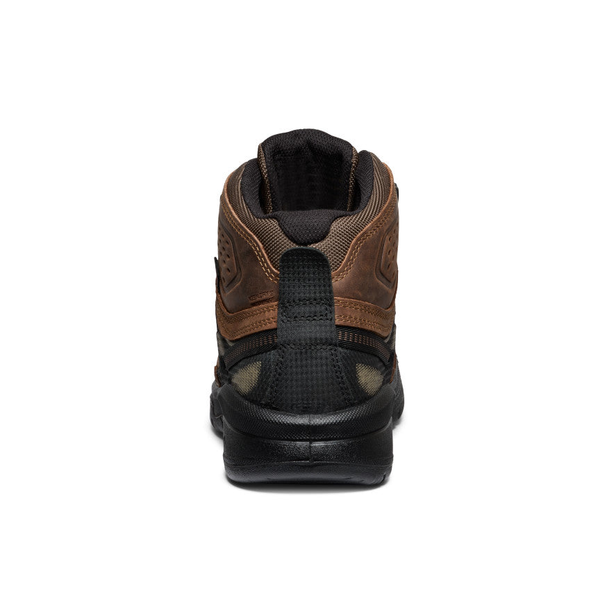 Men's Targhee IV Waterproof Work Boot (Carbon Toe) Dark Earth/Black / Keen