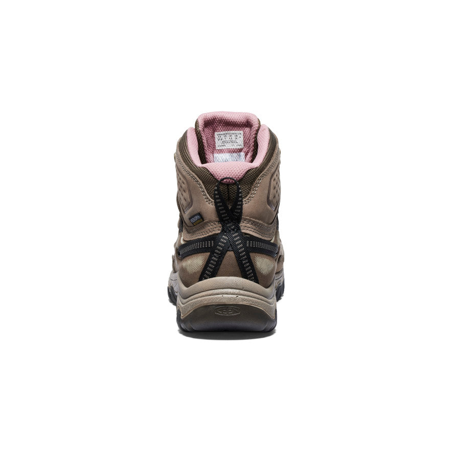 Women's Targhee IV Waterproof Hiking Boot Brindle/Nostalgia Rose / Keen