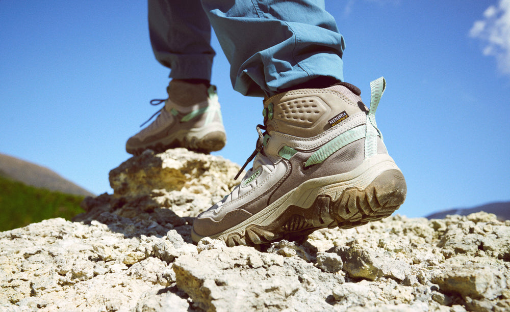 Women's Targhee IV Waterproof Hiking Boot Alloy/Granite Green / Keen