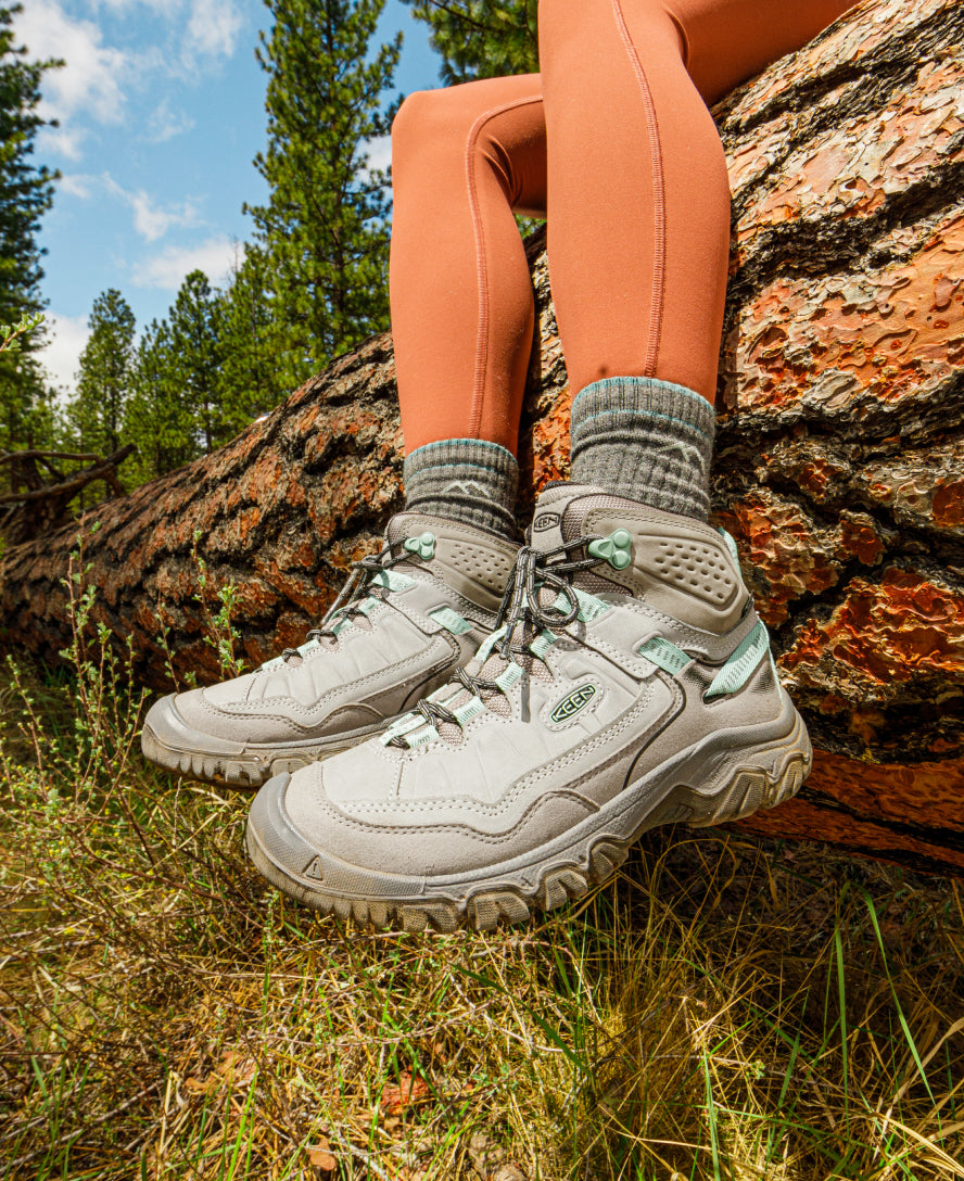Women's Targhee IV Waterproof Hiking Boot Alloy/Granite Green / Keen