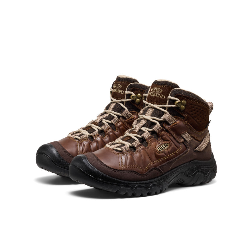 Women's Targhee IV Waterproof Hiking Boot x Hikerkind Dark Earth/Dark Earth / Keen