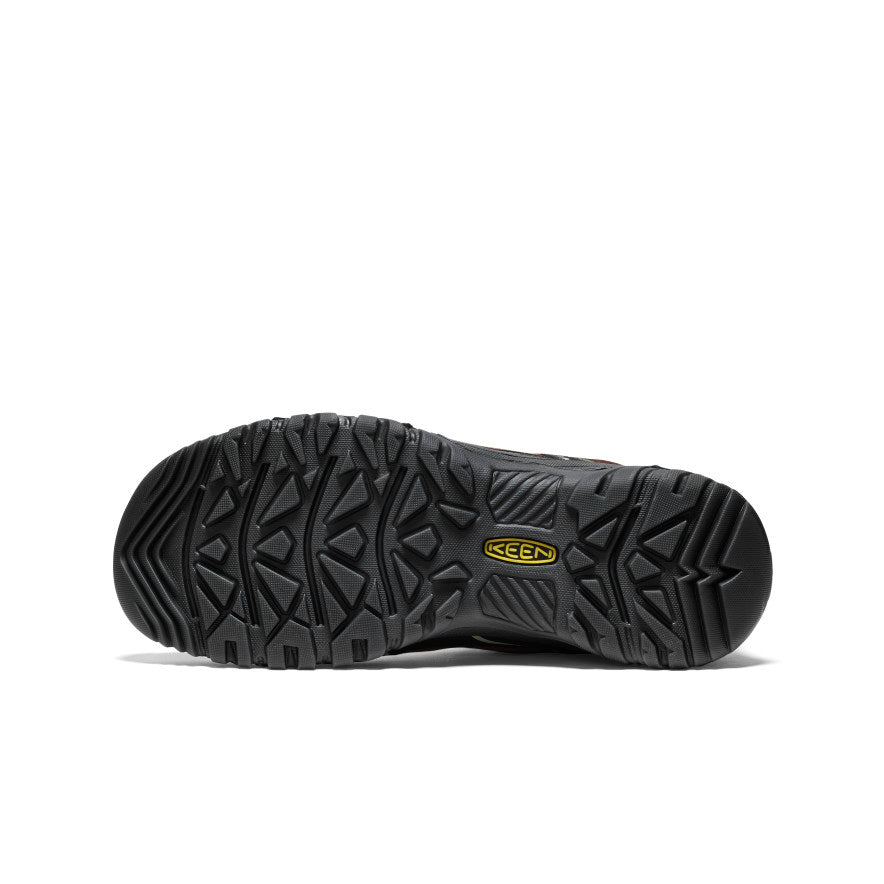 Men's Targhee IV Wide Waterproof Hiking Shoe Bison/Black / Keen