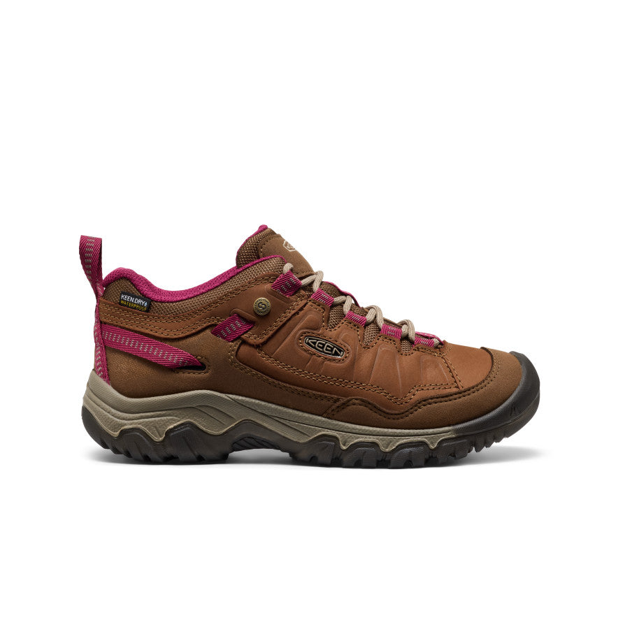Women's Targhee IV Waterproof Hiking Shoe Bison/Beaujolais / Keen