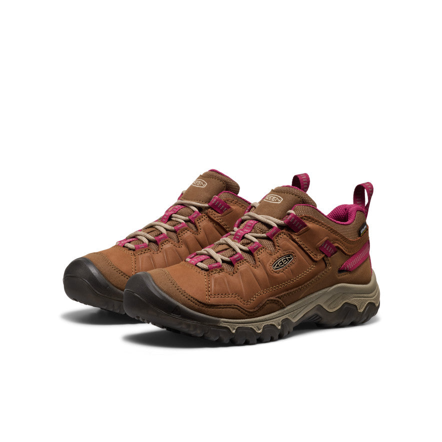 Women's Targhee IV Waterproof Hiking Shoe Bison/Beaujolais / Keen