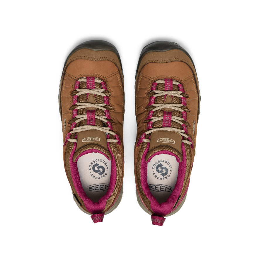 Women's Targhee IV Waterproof Hiking Shoe Bison/Beaujolais / Keen