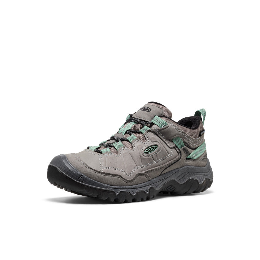 Women's Targhee IV Wide Waterproof Hiking Shoe Alloy/Granite Green / Keen