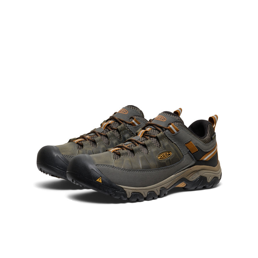 Men's Targhee III Waterproof Black Olive/Golden Brown / Keen