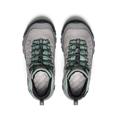Big Kids' Targhee IV Waterproof Hiking Boot Alloy/Granite Green / Keen