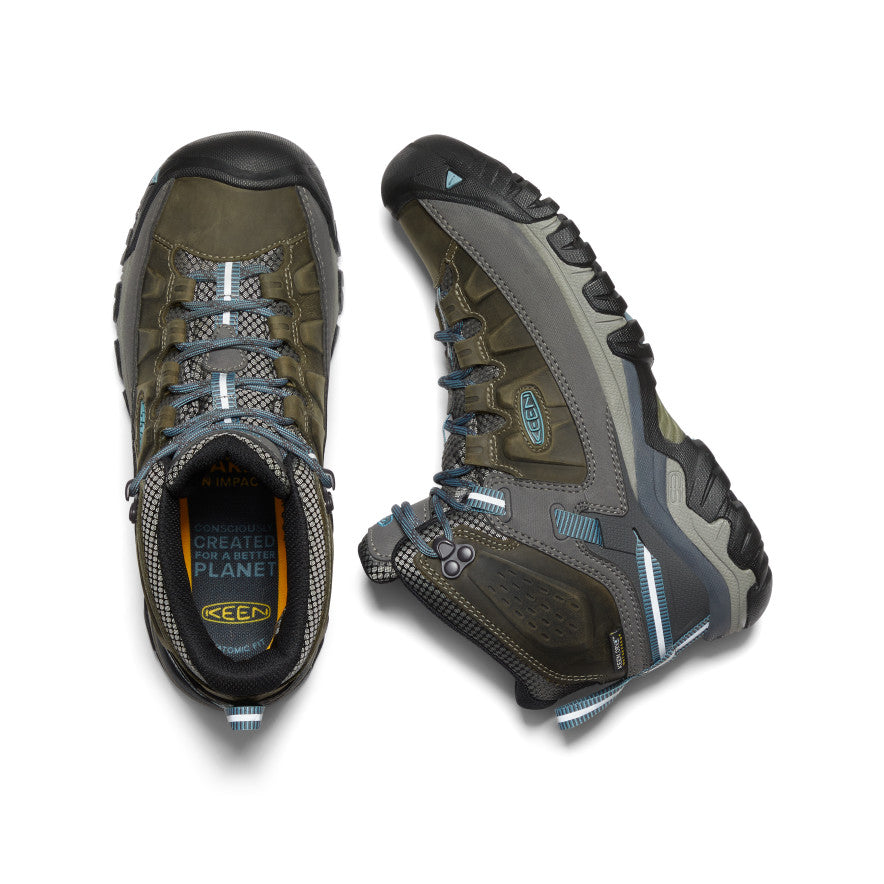 Women's Targhee III Waterproof Mid Magnet/Atlantic Blue / Keen
