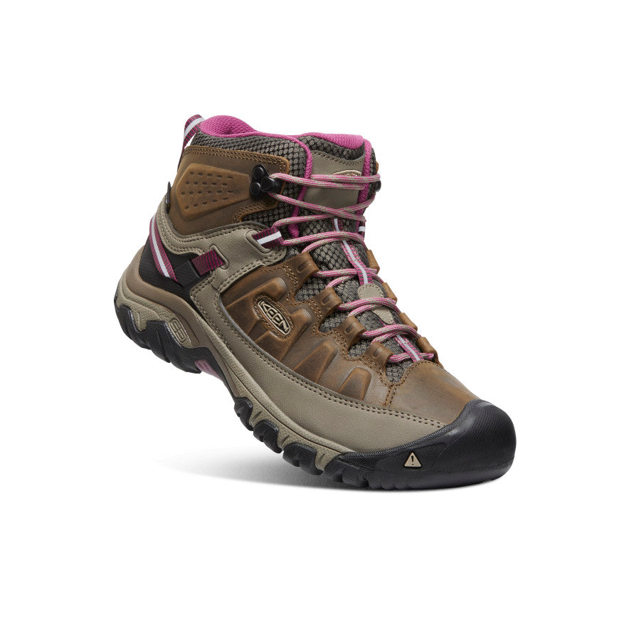 Women's Targhee III Waterproof Mid Weiss/Boysenberry / Keen