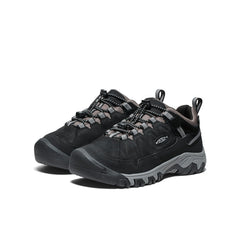 Big Kids' Targhee IV Waterproof Hiking Shoe Black/Steel Grey / Keen