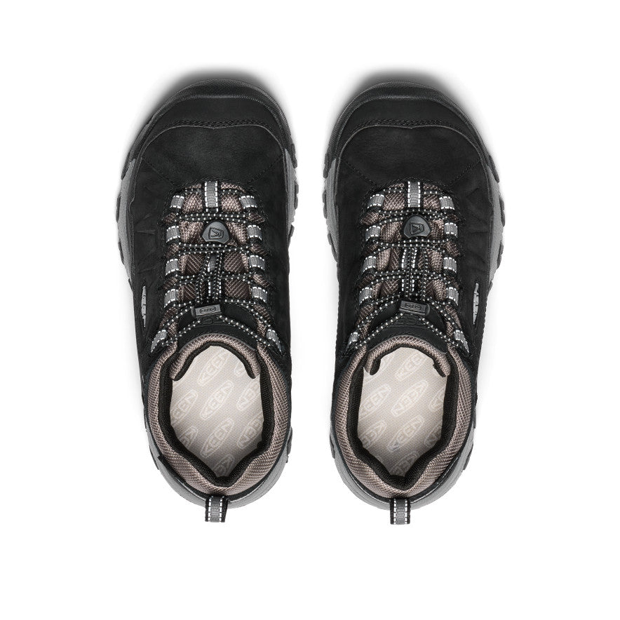 Big Kids' Targhee IV Waterproof Hiking Shoe Black/Steel Grey / Keen