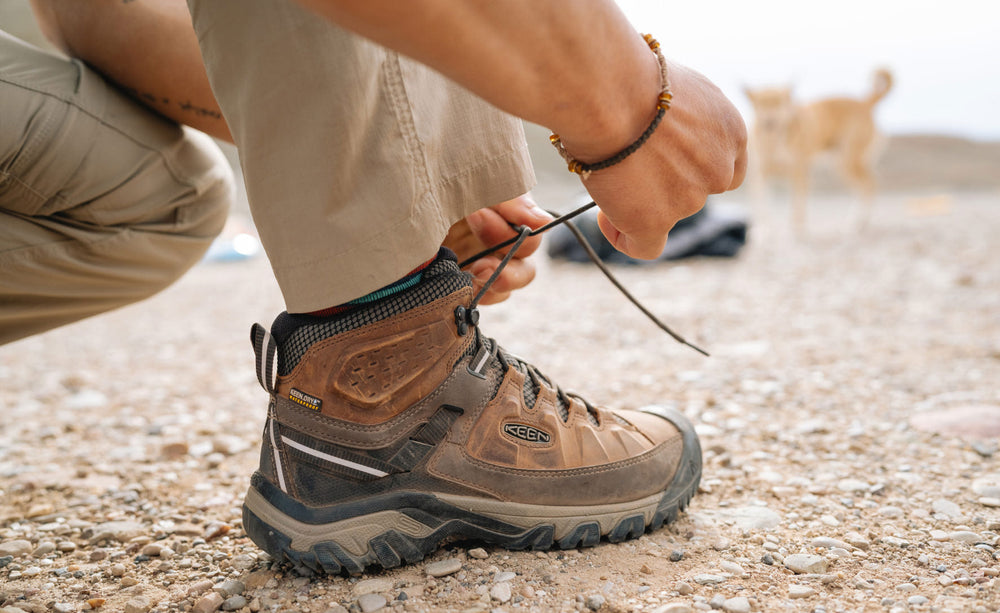 Men's Targhee III Waterproof Mid Bungee Cord/Black / Keen